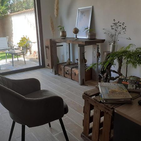 Loft Avec Clim, Parking Et Jardin Proche De La Mer Villa Sauvian Dış mekan fotoğraf