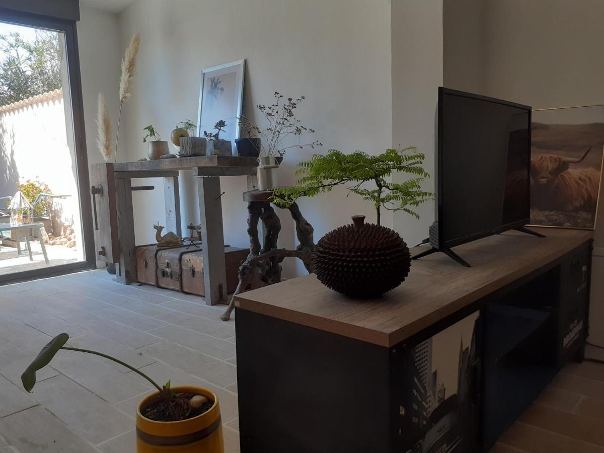 Loft Avec Clim, Parking Et Jardin Proche De La Mer Villa Sauvian Dış mekan fotoğraf