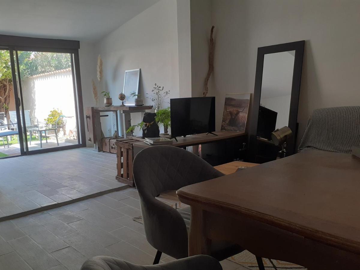 Loft Avec Clim, Parking Et Jardin Proche De La Mer Villa Sauvian Dış mekan fotoğraf