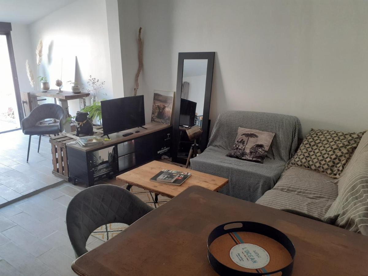 Loft Avec Clim, Parking Et Jardin Proche De La Mer Villa Sauvian Dış mekan fotoğraf